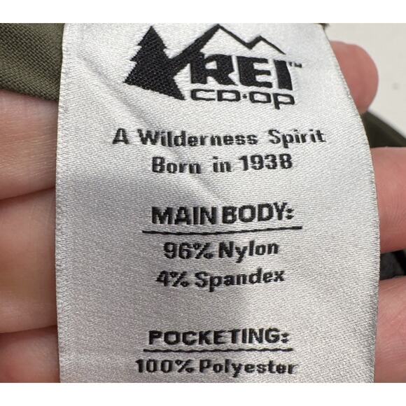 REI Co-op Green Cargo Shorts Men’s Size 30 Camping Outdoor Everyday Pockets - Picture 8 of 8